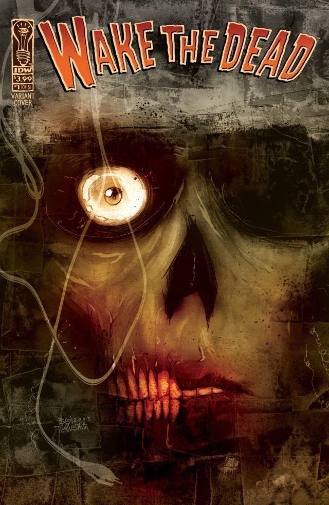 Wake the Dead cover by Ben Templesmith.