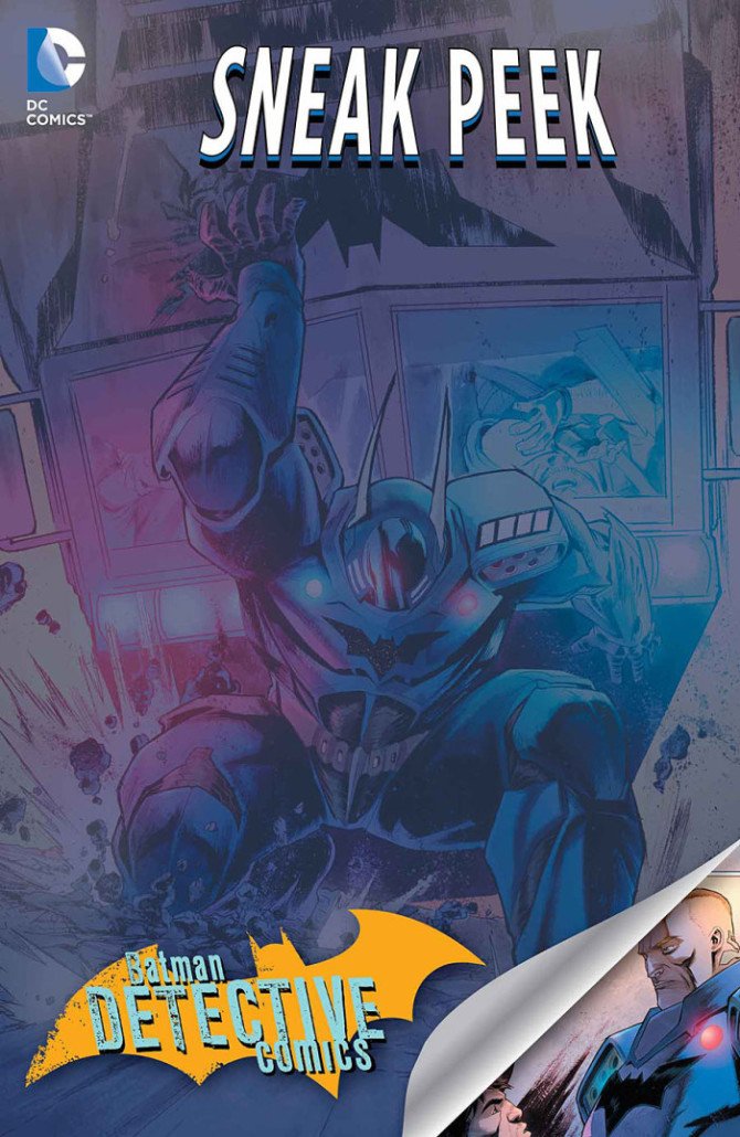 Detective Comics June Sneak Peak cover.