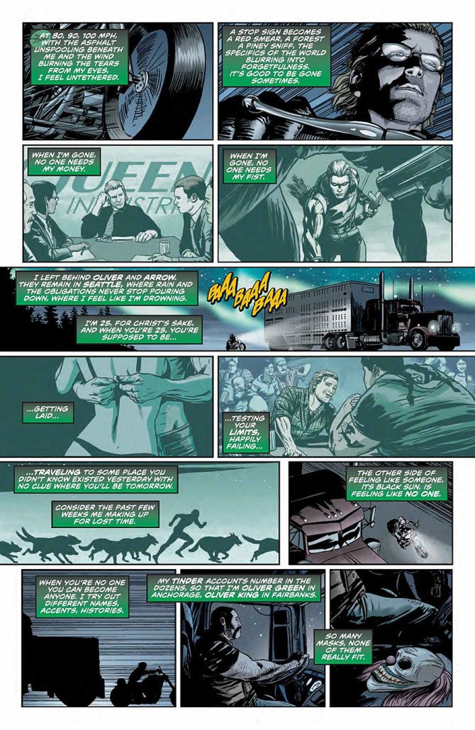Green Arrow June Sneak Peak page 2.