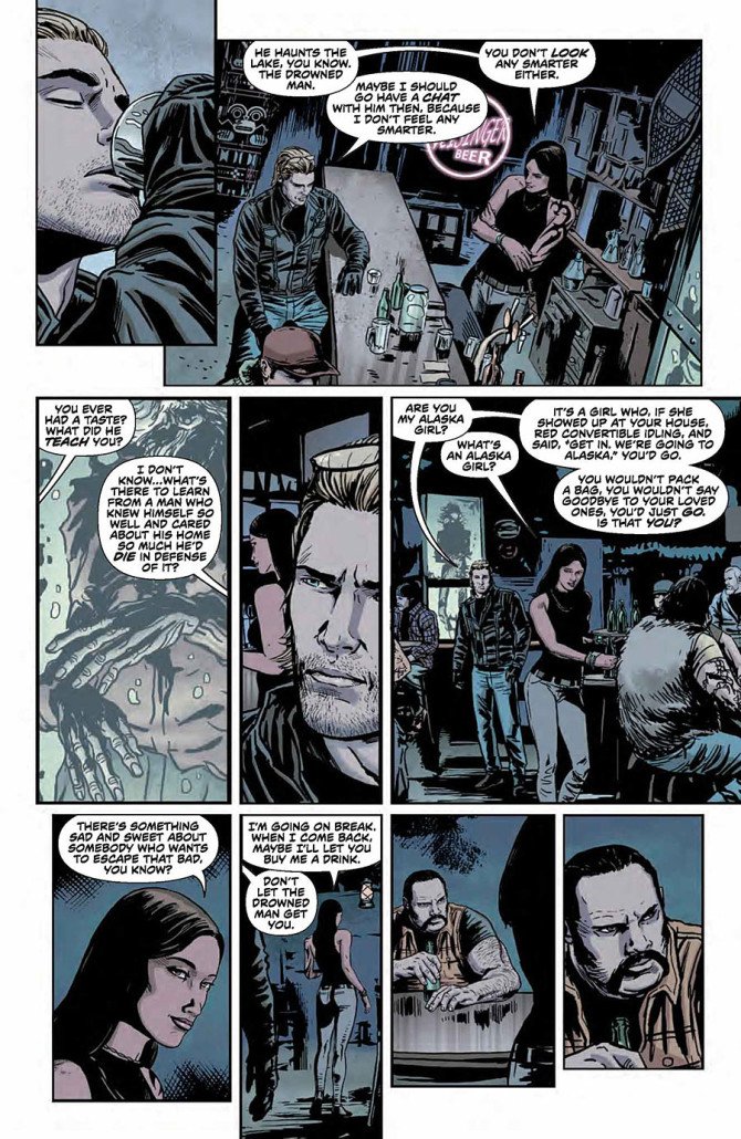 Green Arrow June Sneak Peak page 5.