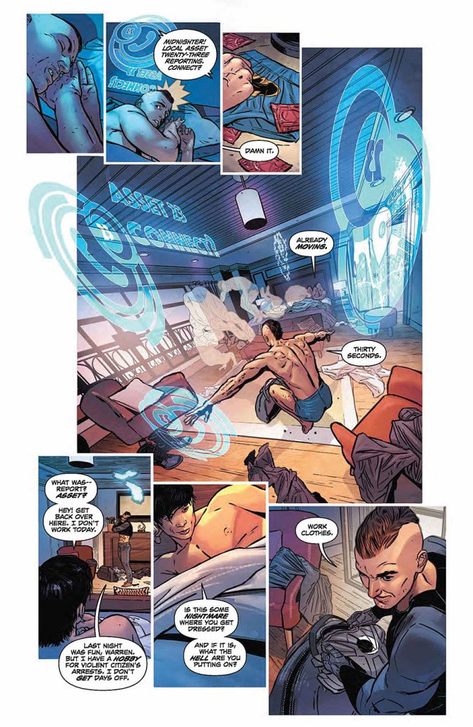 Midnighter June Sneak Peak page 1.