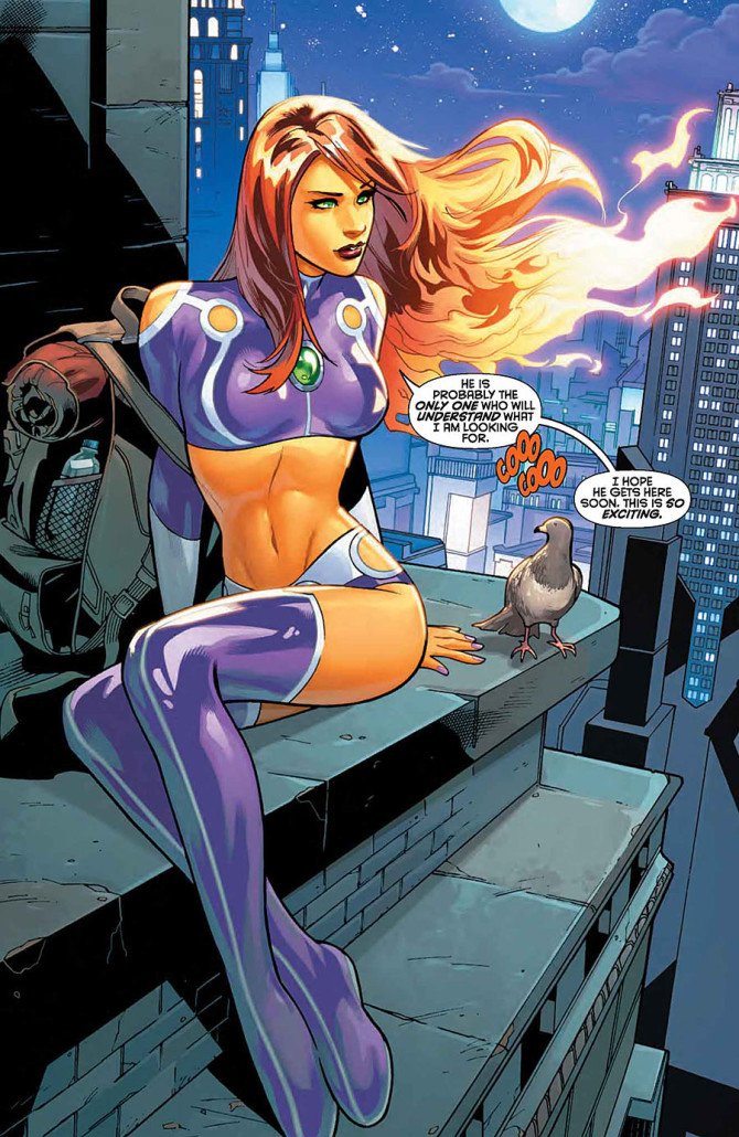 Starfire June Sneak Peak page 3.