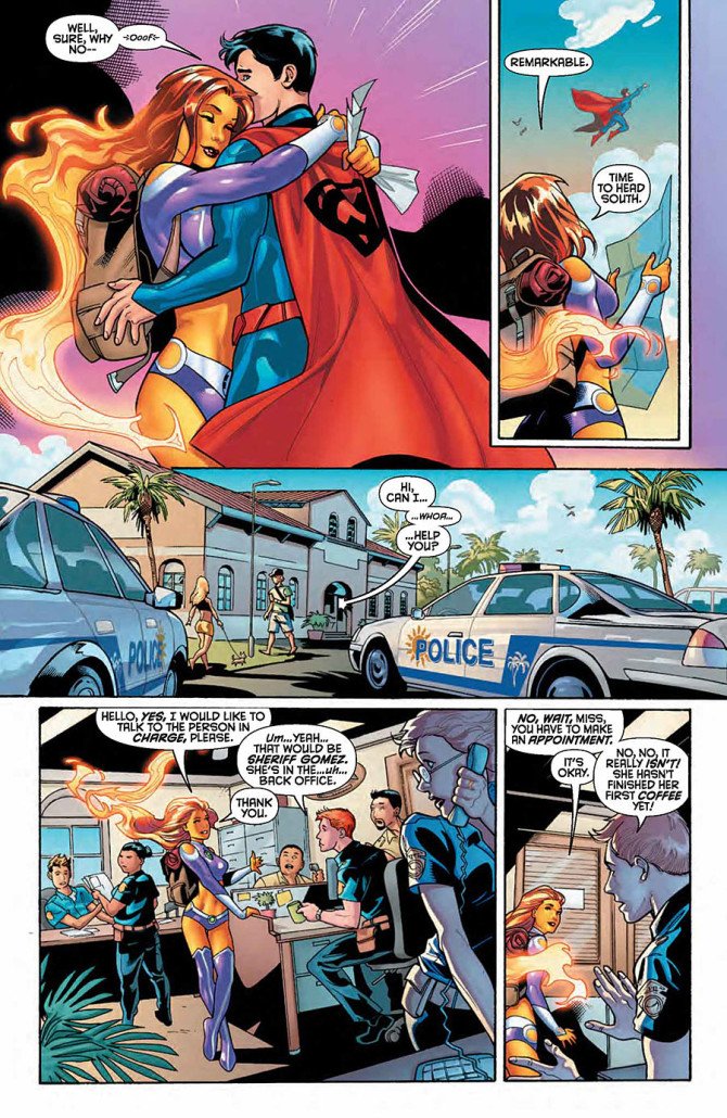 Starfire June Sneak Peak page 7.