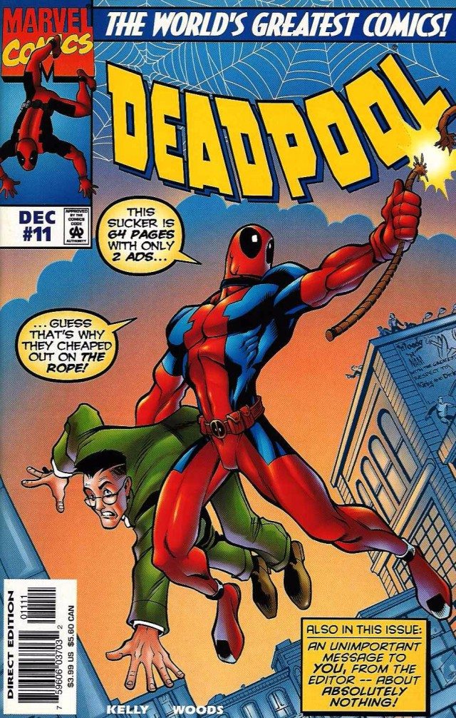 The Time Deadpool Time Travelled To A Spider-Man Comic