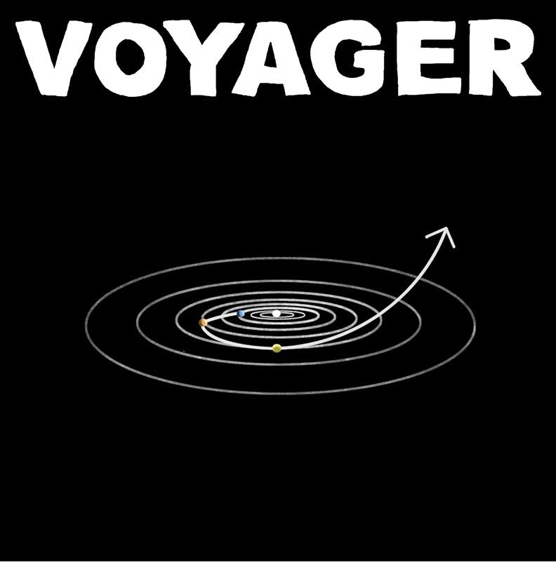 Voyager title card by Jed McGowan. Voyager title card by Jed McGowan.