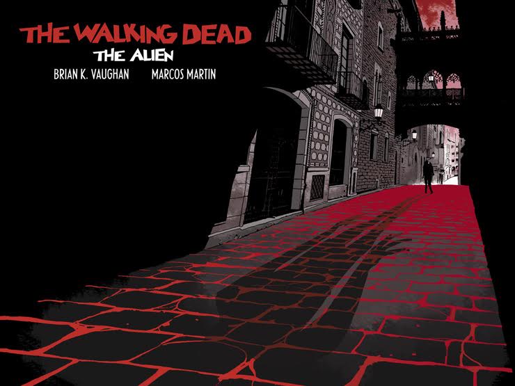 The Walking Dead: The Alien cover by Marcos Martin. The Walking Dead: The Alien cover by Marcos Martin.