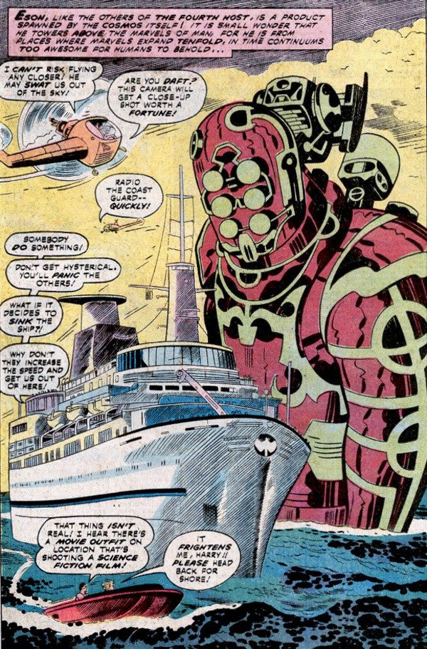 Eson the Searcher by Jack Kirby.