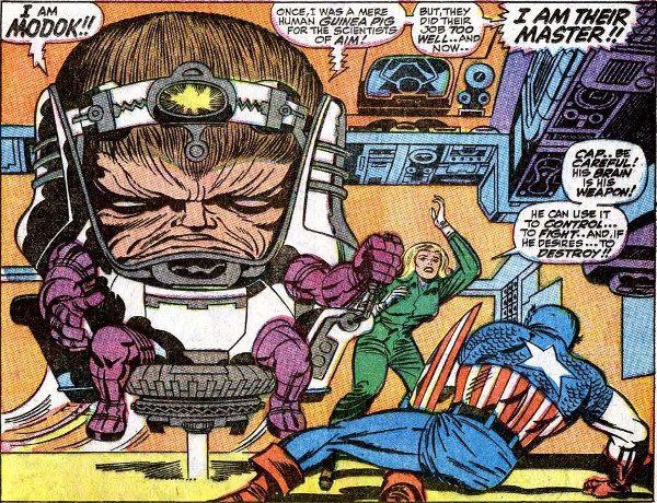 Art from Tales of Suspense #93 by Jack Kirby.