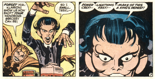 Klarion the Witch Boy by Jack Kirby.