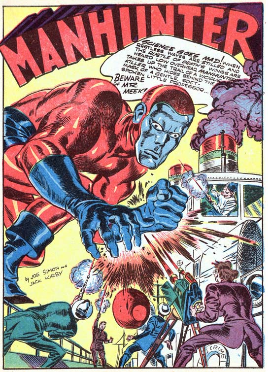 Page from Adventure #75 by Jack Kirby.