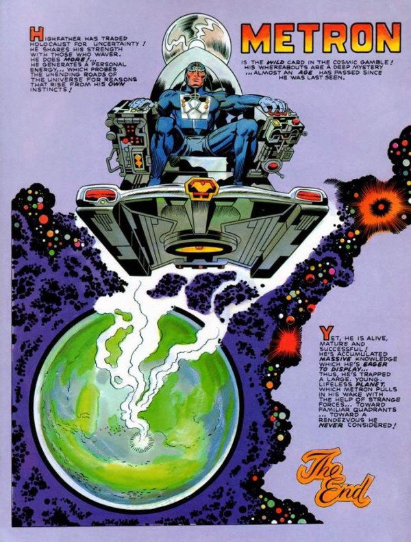Metron by Jack Kirby.