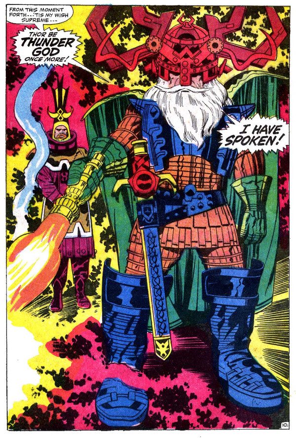Odin by Jack Kirby.
