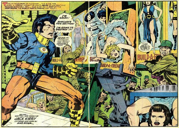 OMAC by Jack Kirby.